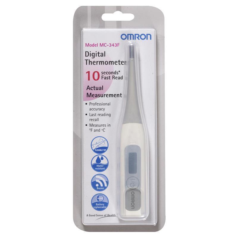 Omron Oral Digital Thermometer MC-343F (Local Omron Singapore 1 Yr Warranty) MC343
