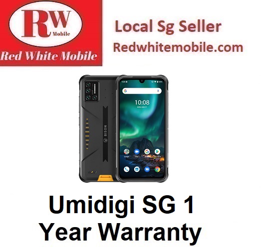 UMIDIGI Bison 6/128GB-UMIDIGI SG 1 Year Warranty