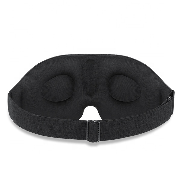 3D BLACKOUT MASK II  - 3D Rest Eyeshade Travel Sleeping Eye Mask Memory Foam Padded Shade Cover Blindfold Sponge Eyeshade for Sleeping Silk Sleep Mask & Blindfold, Soft Eye Mask