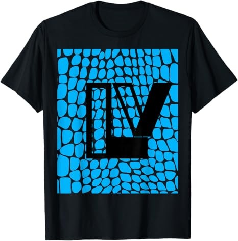 LV T-shirt, black, S
