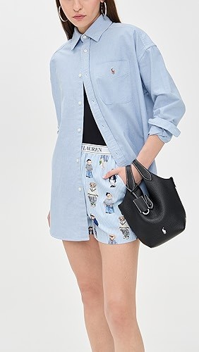 Shiny Drum Pebble Crossbody Bag