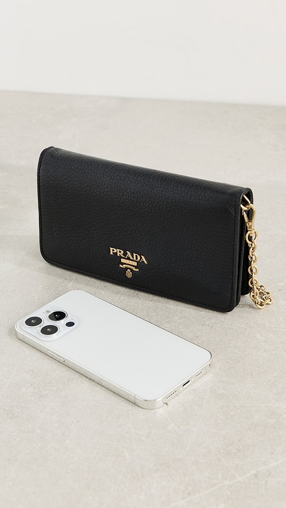 Prada Vitello Shoulder Bag Leather $1,250.00